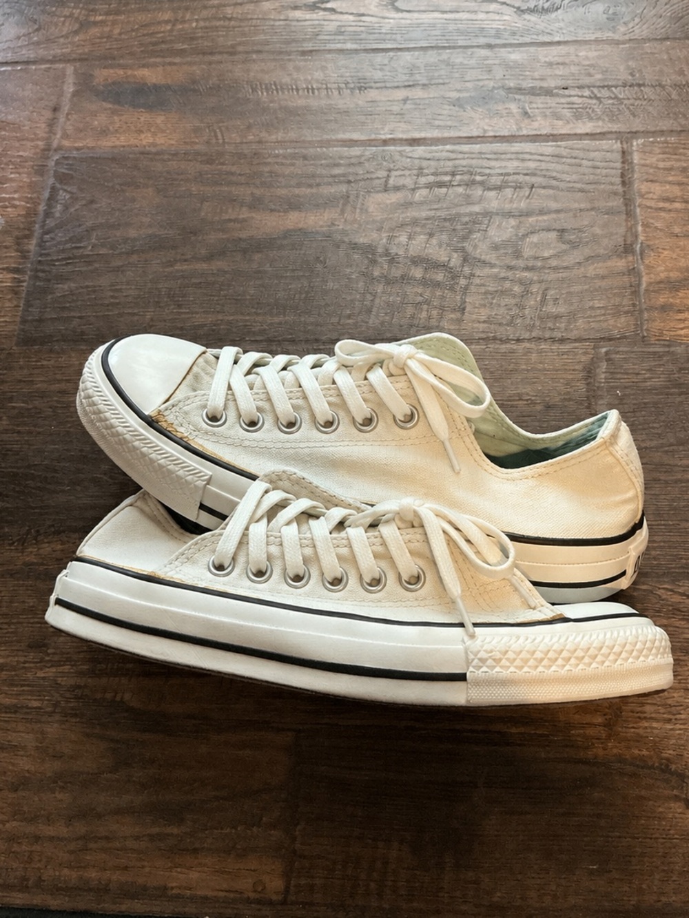 Converse Chuck Taylor All Star Double Tongue Low Top Sneakers M/5 W/7 - Picture 2 of 4